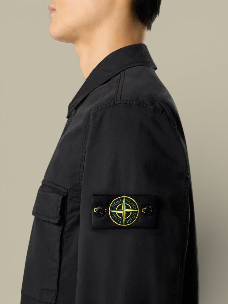 Surchemise Stone Island - Noir - surchemise