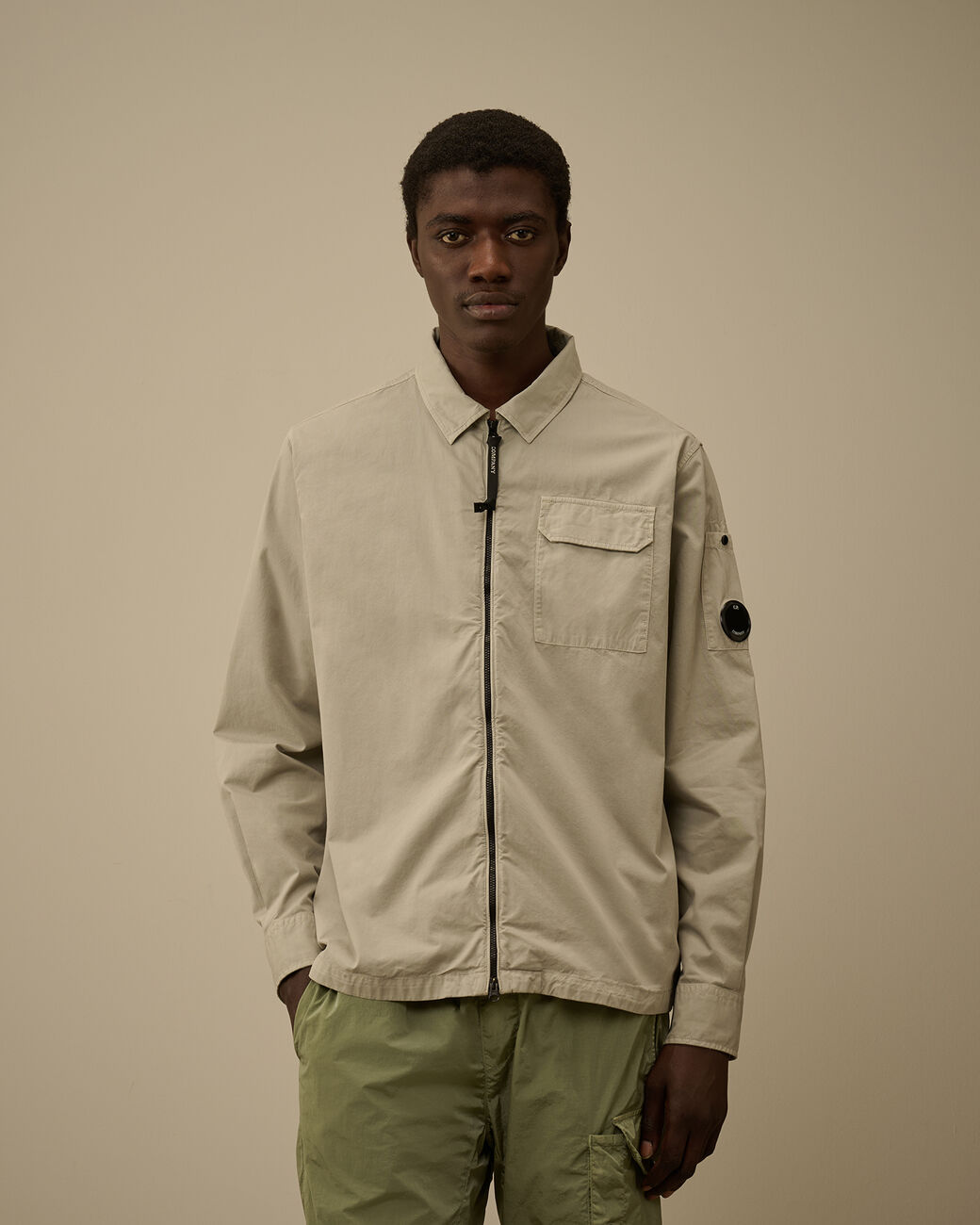 Surchemise C.P. Company Gris - Gabardine