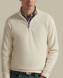 Sweat Ralph Lauren Col Montant Zippé Beige Ralph Lauren