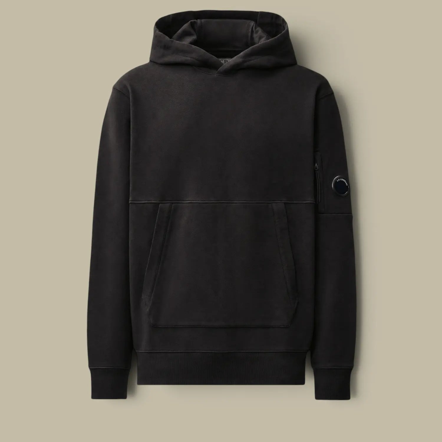 Sweat à Capuche C.P. Company Noir - Lens C.P. Company