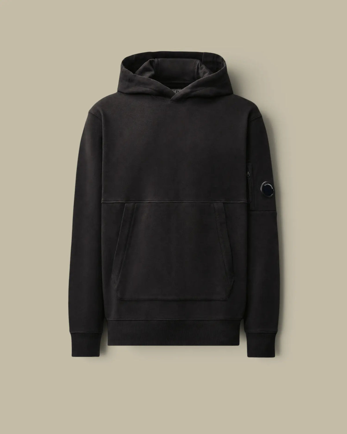 Sweat à Capuche C.P. Company Noir - Lens C.P. Company