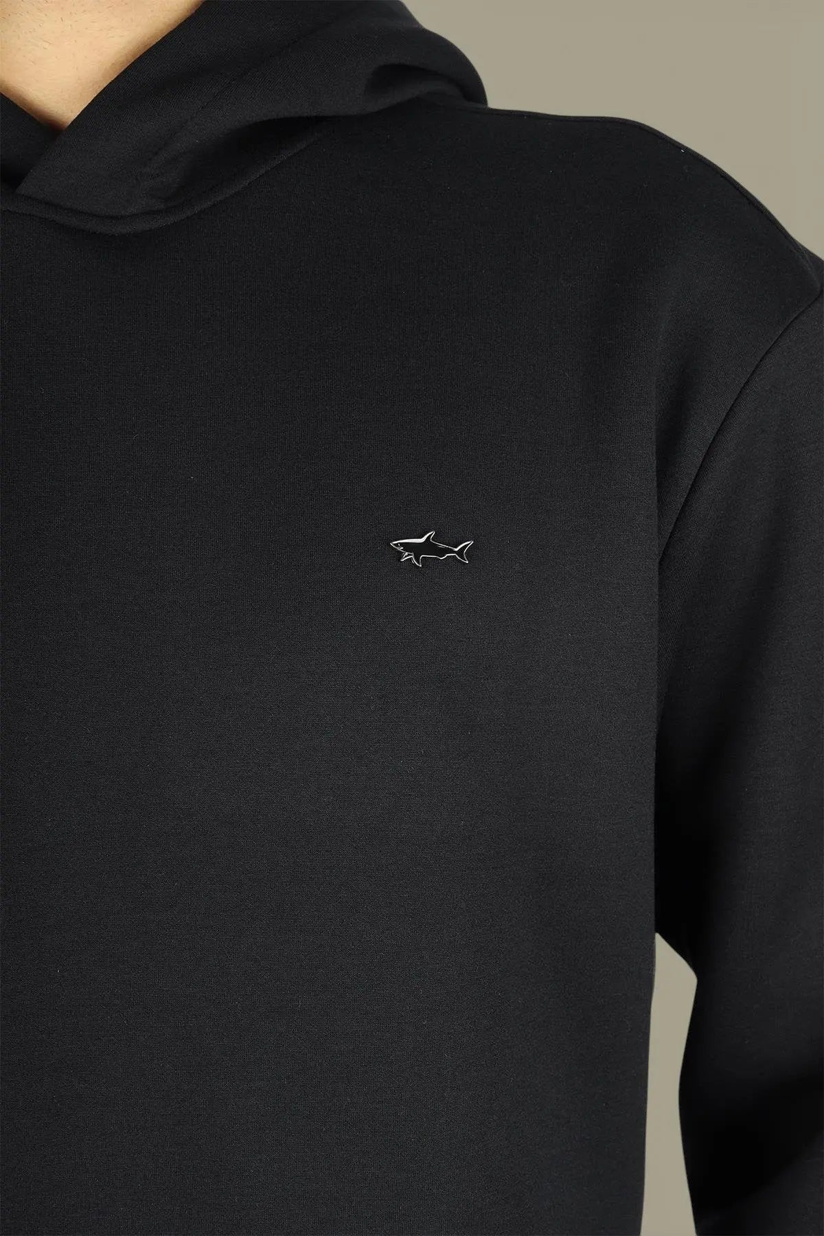 Sweat à capuche Paul and Shark Noir - Metal Shark - sweat