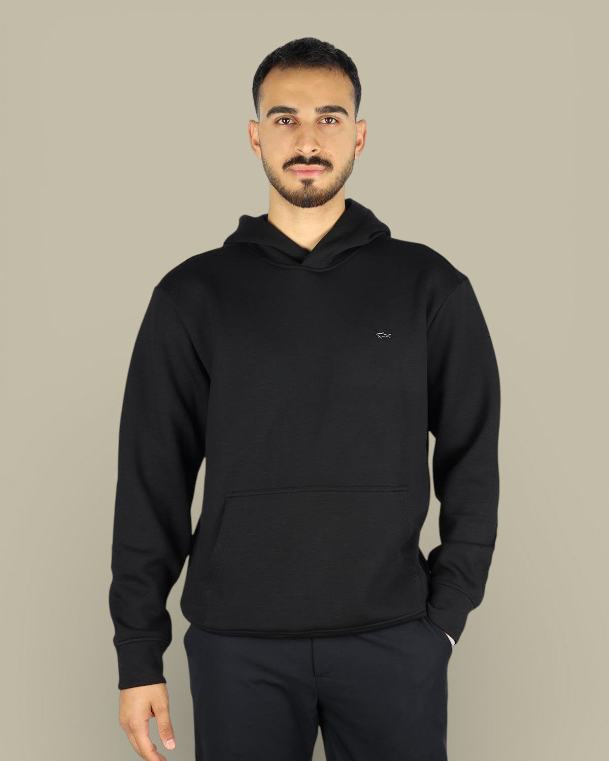 Sweat à capuche Paul and Shark Noir - Metal Shark - sweat