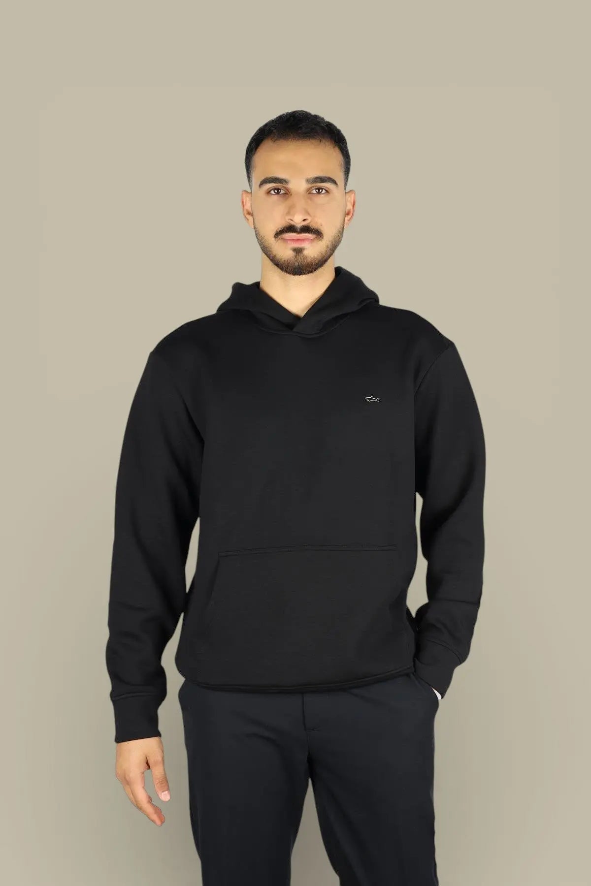 Sweat à capuche Paul and Shark Noir - Metal Shark - sweat