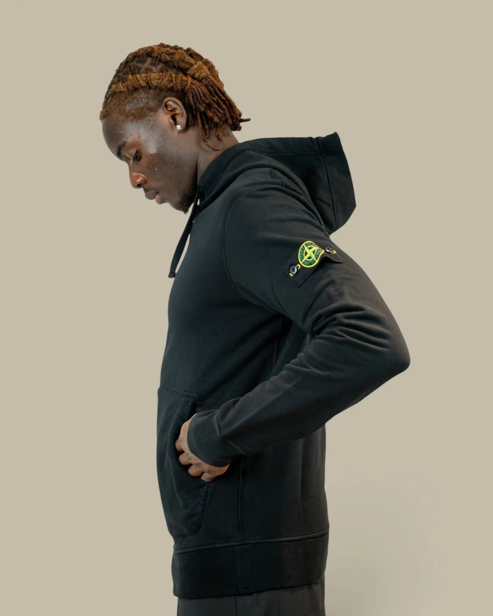 Sweat à Capuche Stone Island - Noir Stone Island