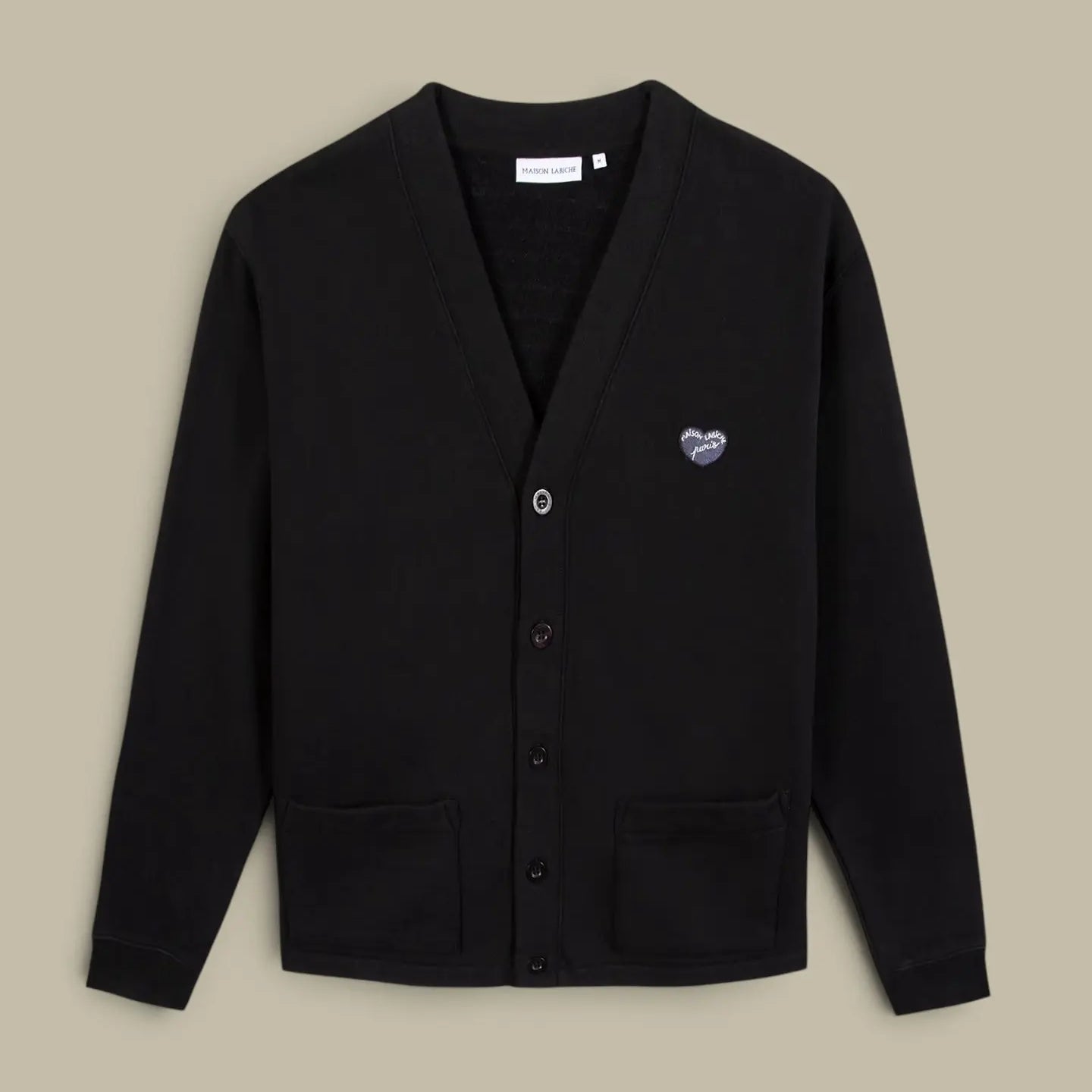 Sweat Cardigan - Maison Labiche Noir Maison Labiche