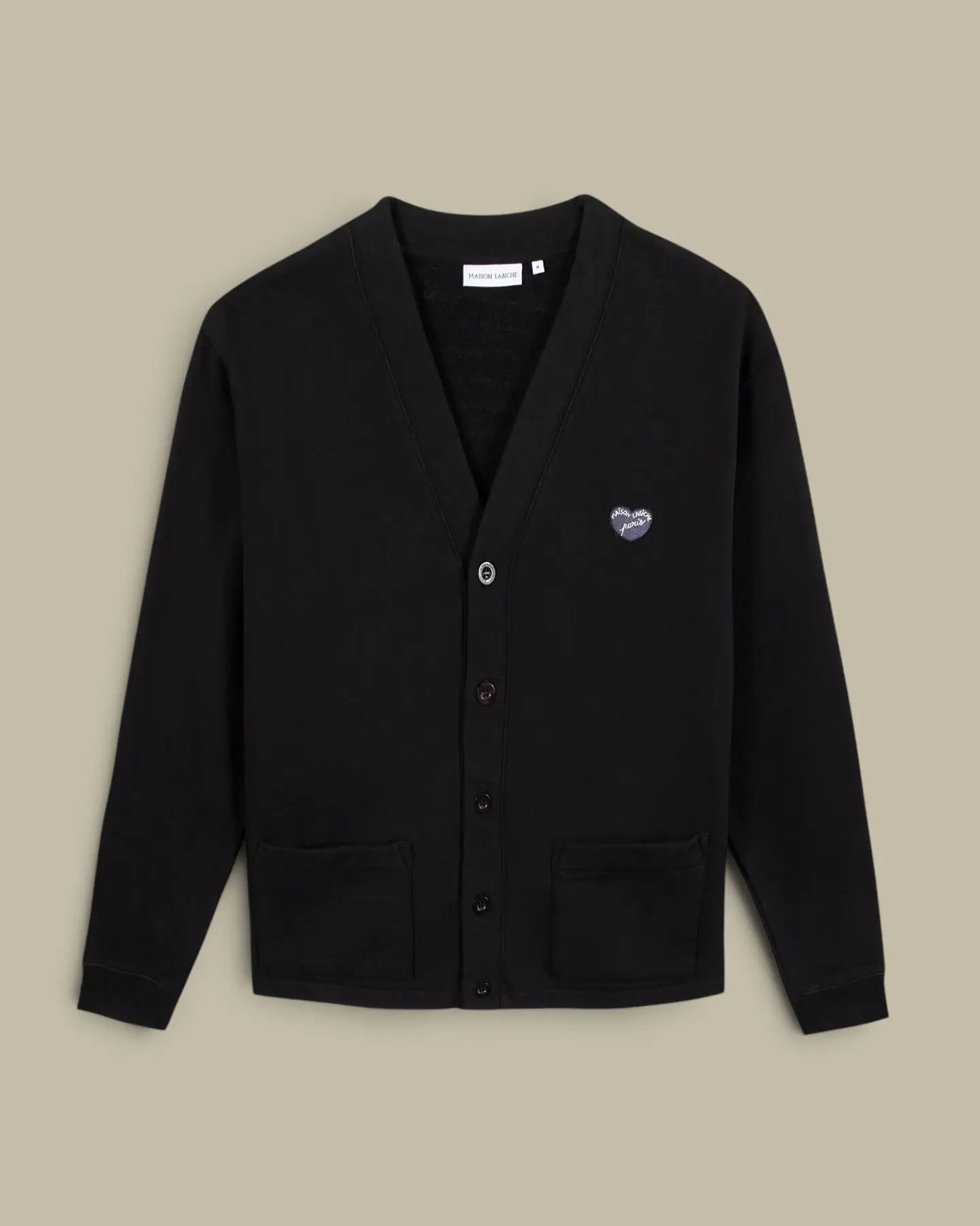 Sweat Cardigan - Maison Labiche Noir Maison Labiche