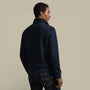 Sweat Col Zippé Ralph Lauren Bleu Marine - Camionneur - sweat