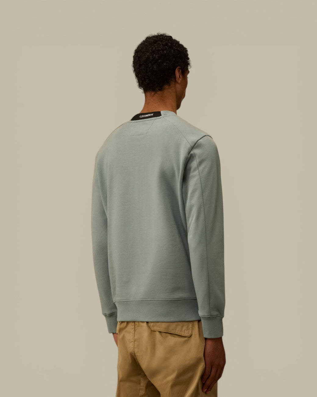 Sweat C.P. Company Bleu - Crewneck Lens C.P. Company