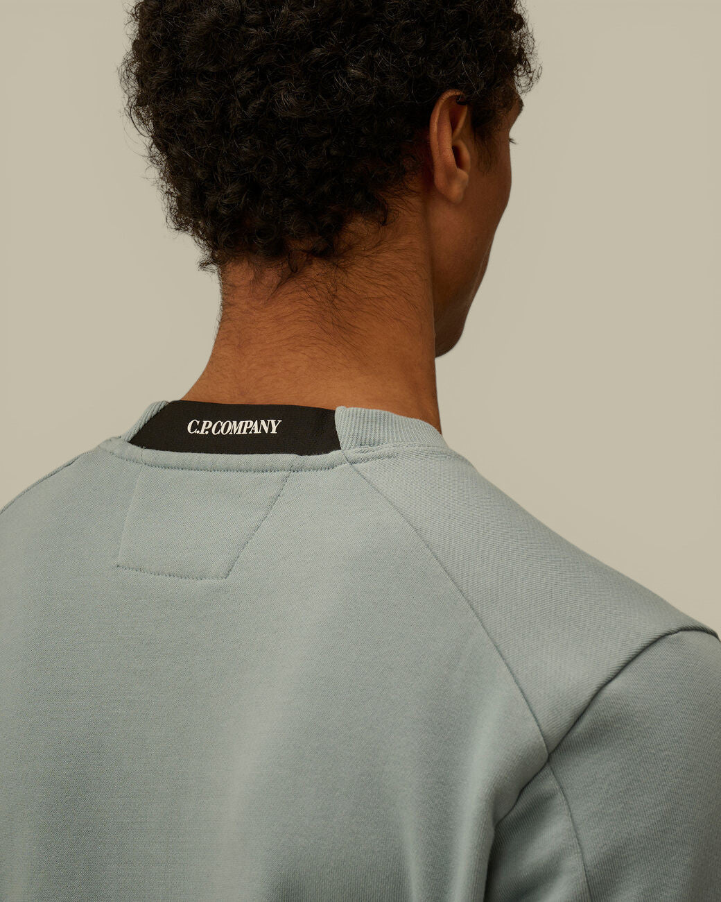 Sweat C.P. Company Bleu - Crewneck Lens C.P. Company