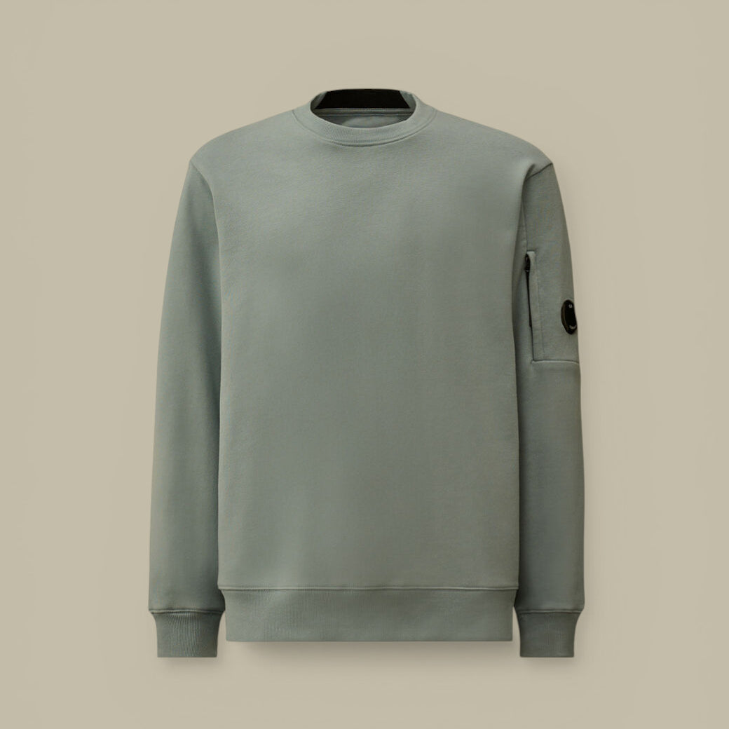 Sweat C.P. Company Bleu - Crewneck Lens C.P. Company