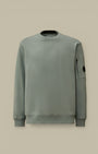 Sweat C.P. Company Bleu - Crewneck Lens C.P. Company