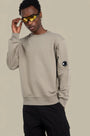 Sweat C.P. Company Gris - Crewneck Lens - Pull