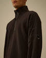 Sweat C.P. Company Noir - Col Camionneur - sweat