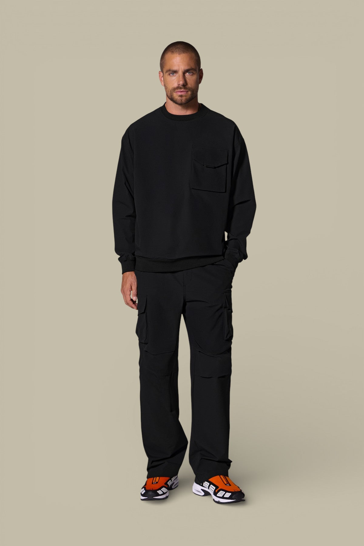 Sweat Gertrude Noir - Ripstop - sweat