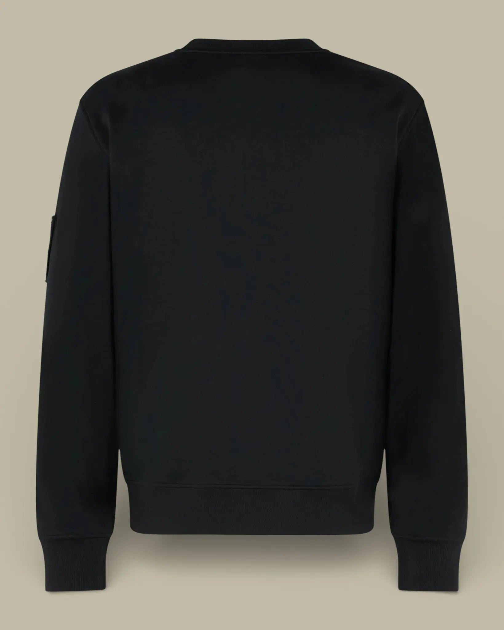 Sweat Moose Knuckles Noir - Col Rond - sweat