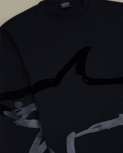 Sweat Paul and Shark Noir - Requin Velour - sweat
