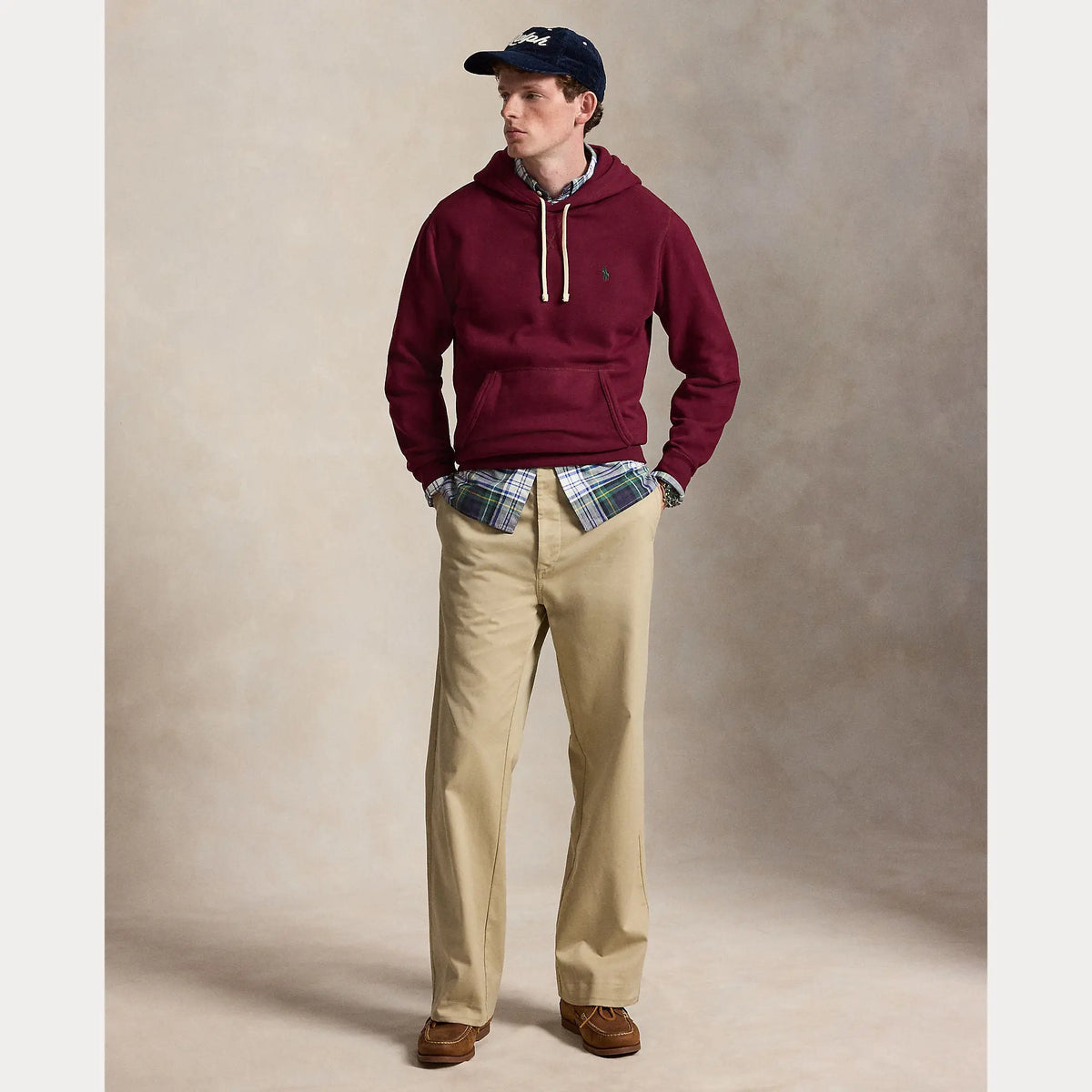 Sweat Capuche Ralph Lauren Bordeaux Ralph Lauren