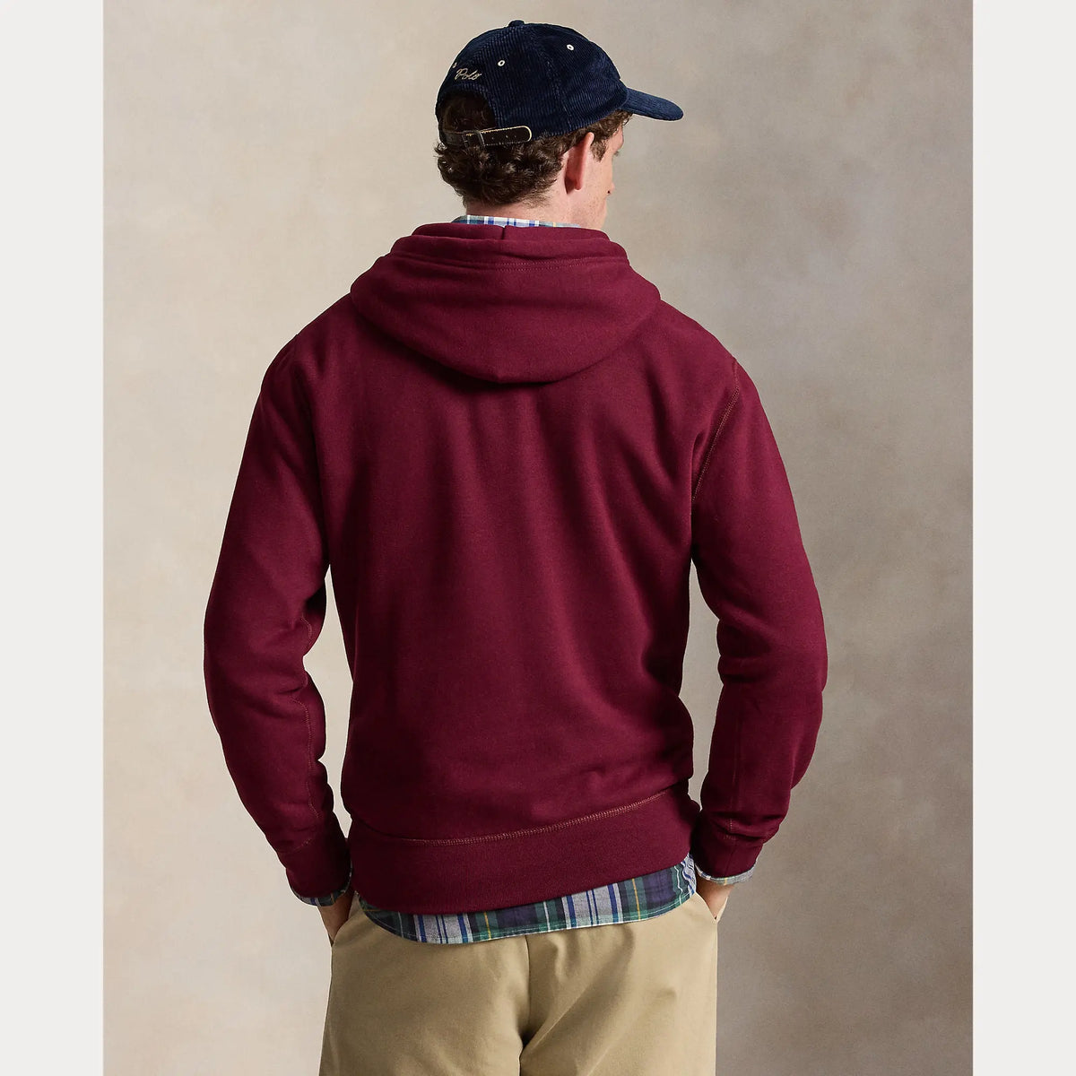 Sweat Capuche Ralph Lauren Bordeaux Ralph Lauren