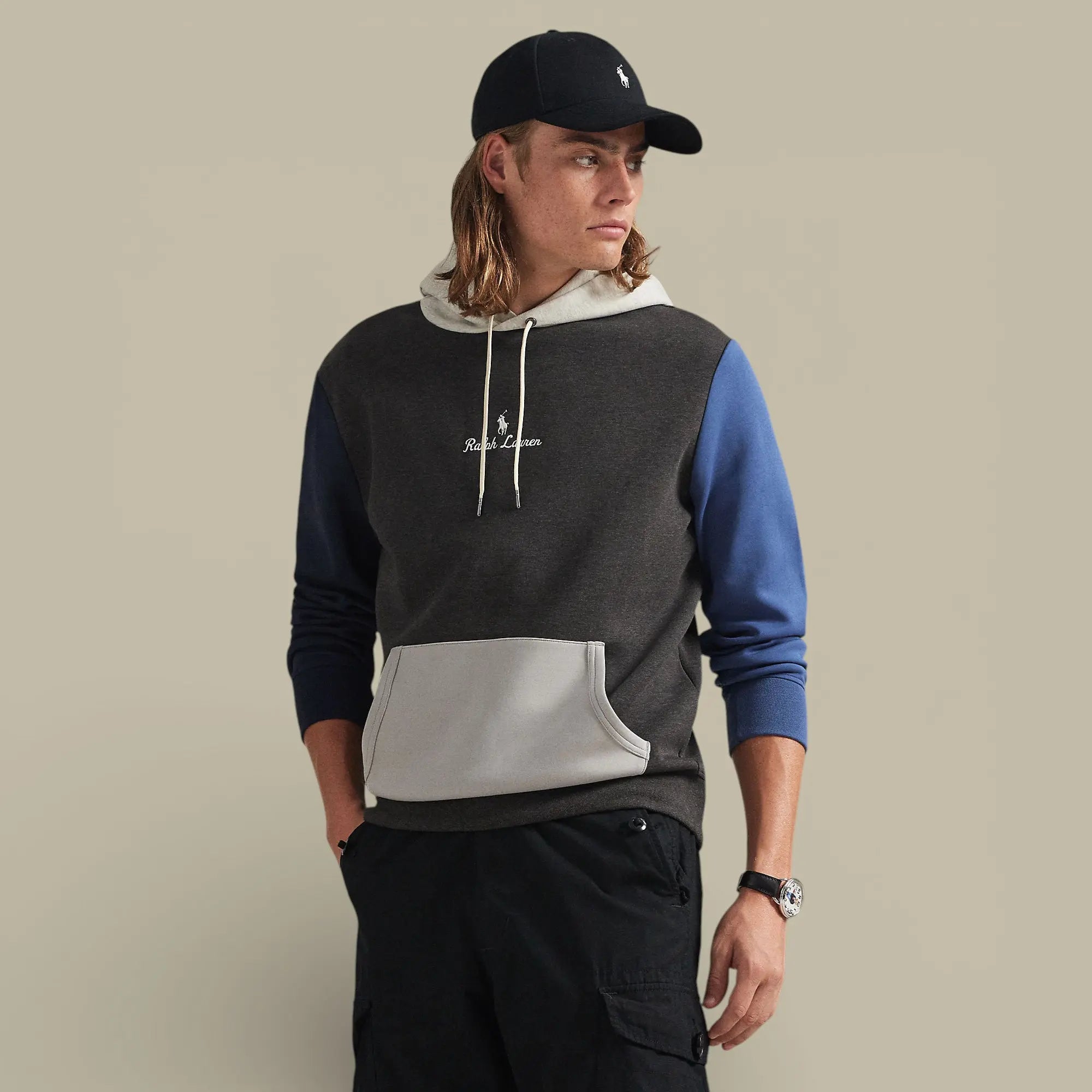 Sweat à Capuche Ralph Lauren - Gris Ralph Lauren