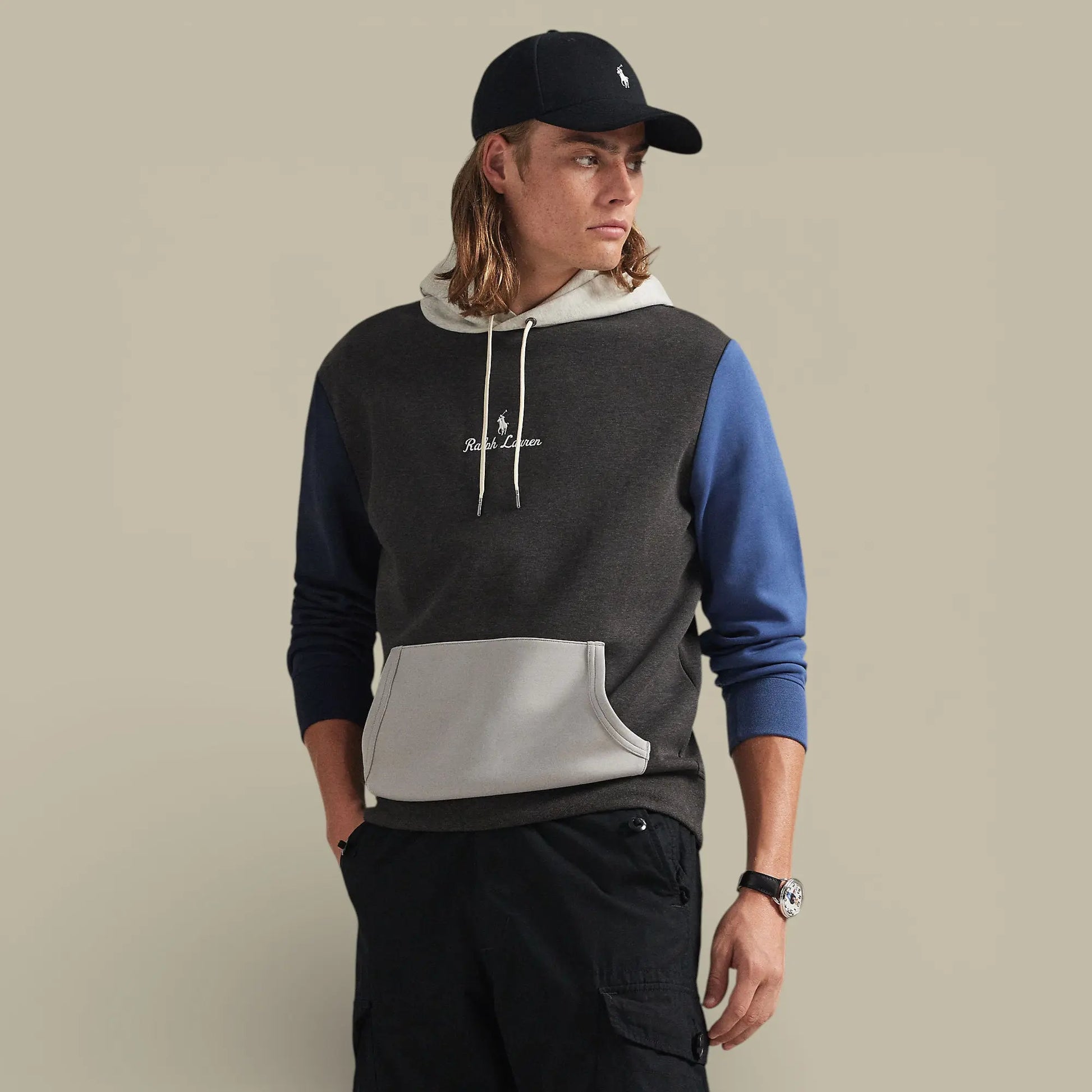 Sweat à Capuche Ralph Lauren - Gris Ralph Lauren