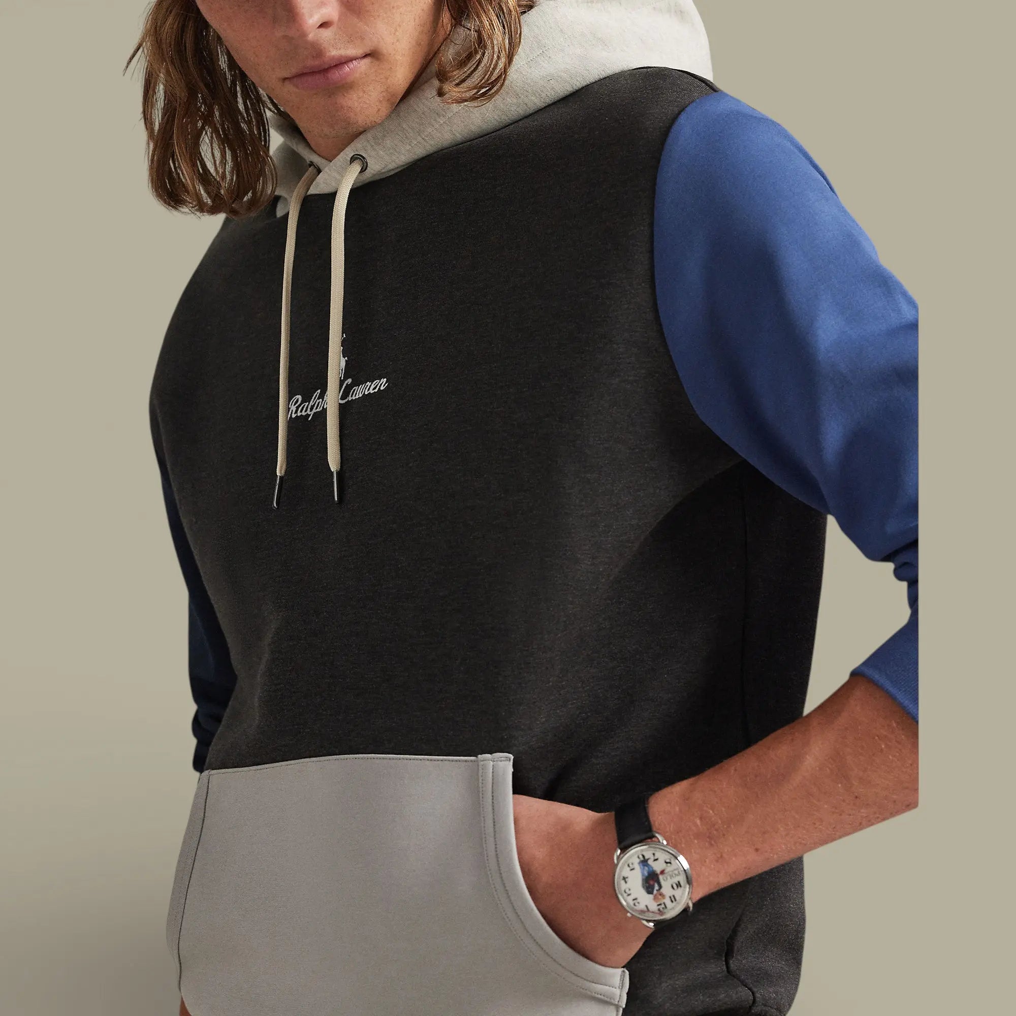 Sweat à Capuche Ralph Lauren - Gris Ralph Lauren