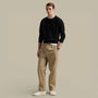 Sweat Ralph Lauren Noir Logo Rouge - Col Rond - sweat