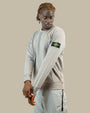Sweat Stone Island Gris - Col Rond Stone Island