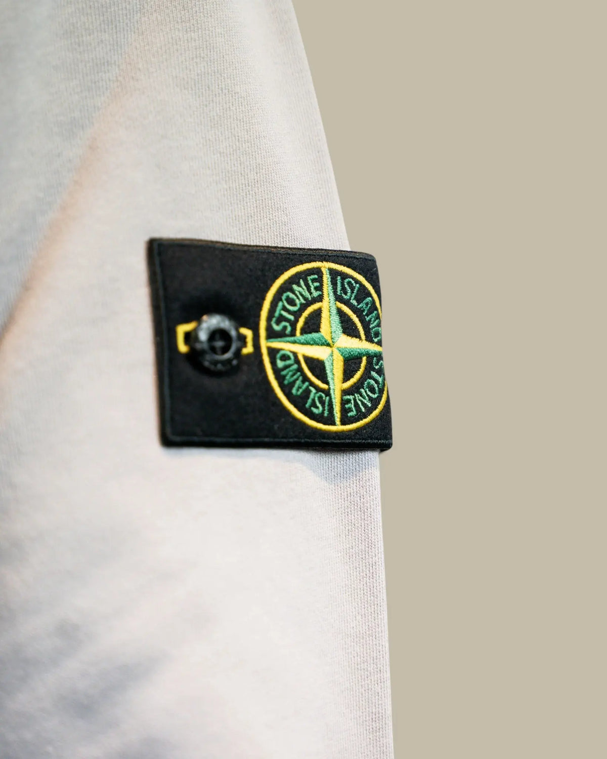 Sweat Stone Island Gris - Col Rond Stone Island