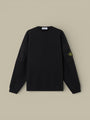 Sweat Stone Island Noir - Poche sur les bras - sweat