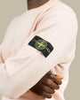 Sweat Stone Island Rose - Col Rond Stone Island