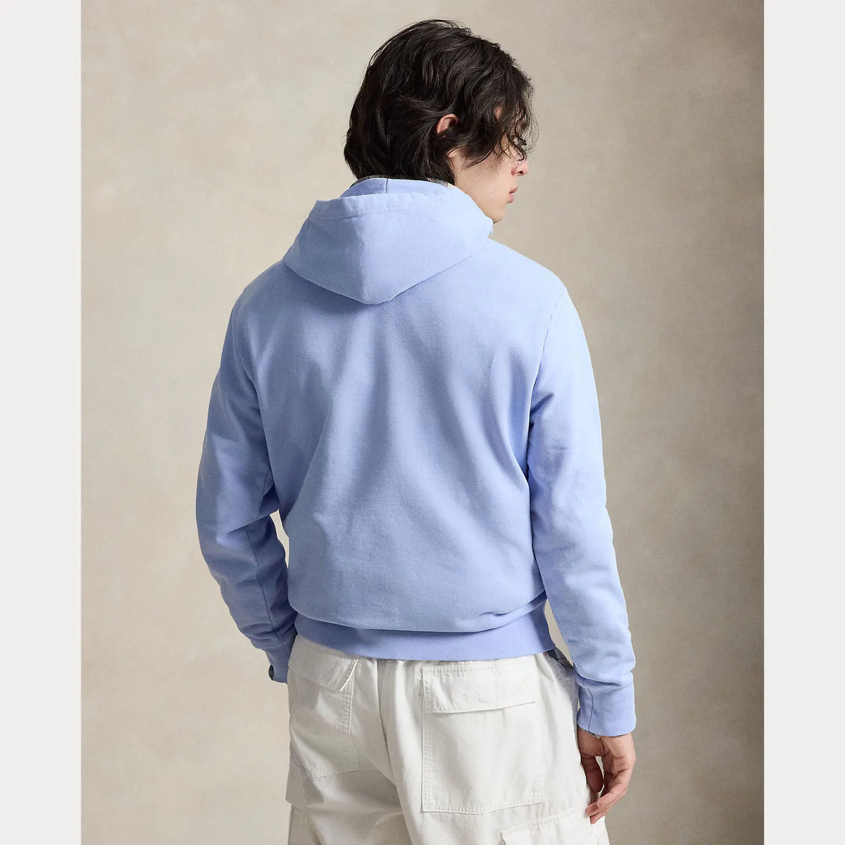 Sweat Capuche Ralph Lauren Bleu - LOOPBACK SWEAT À CAPUCHE EN POLAIRE Ralph Lauren