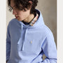 Sweat Capuche Ralph Lauren Bleu - LOOPBACK SWEAT À CAPUCHE EN POLAIRE Ralph Lauren
