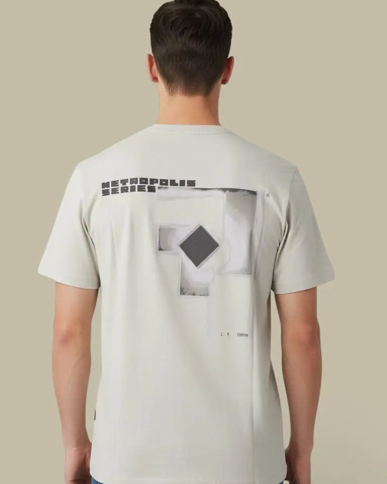 T-Shirt C.P. Company Beige - Metropolis Series C.P. Company Metropolis