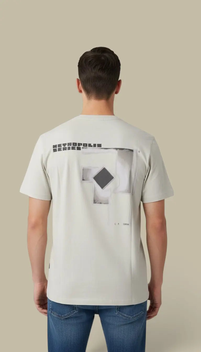 T-Shirt C.P. Company Beige - Metropolis Series C.P. Company Metropolis