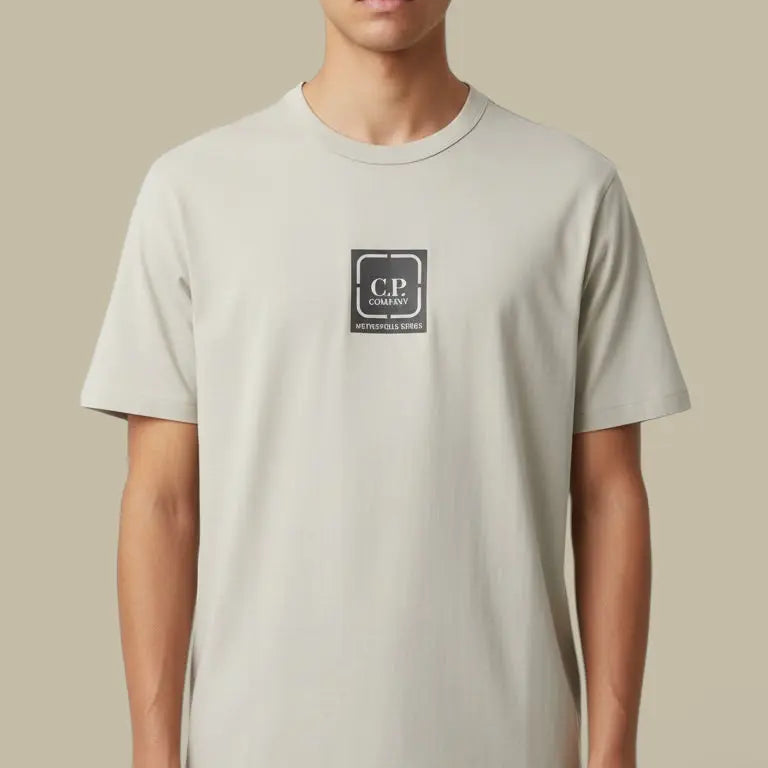 T-Shirt C.P. Company Beige - Metropolis Series C.P. Company Metropolis