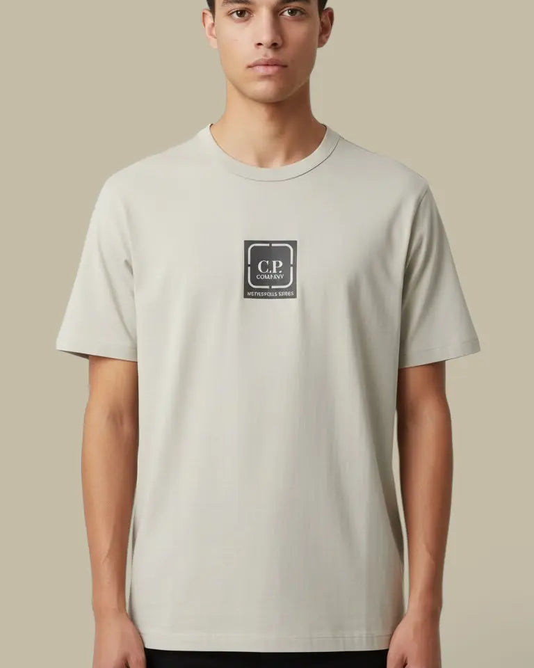 T-Shirt C.P. Company Beige - Metropolis Series C.P. Company Metropolis