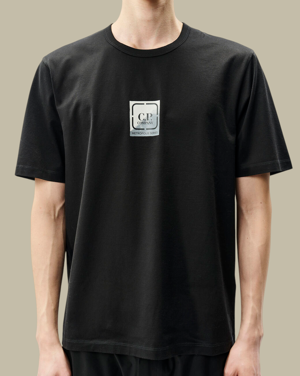 T-Shirt C.P. Company Noir - Metropolis Series