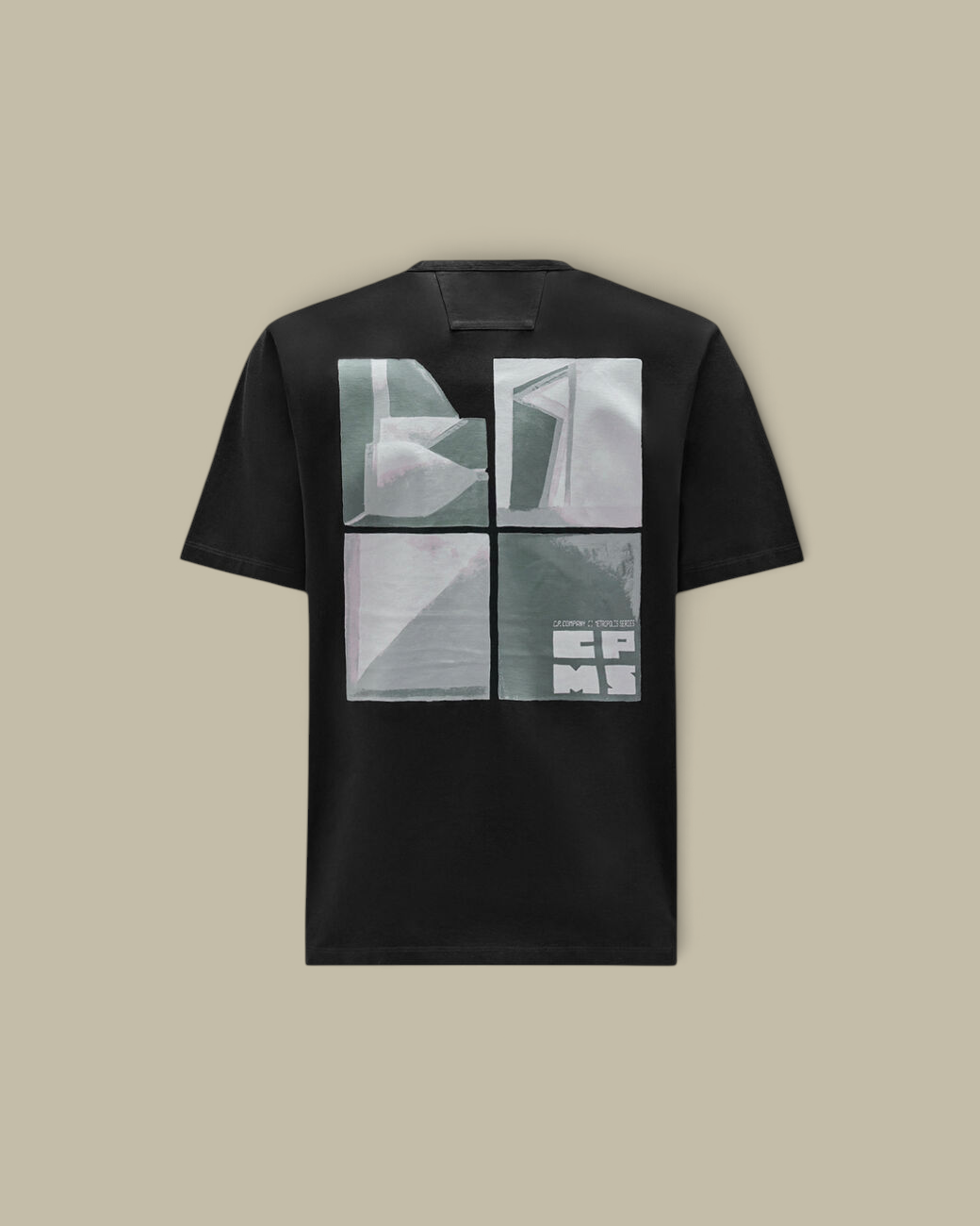 T-Shirt C.P. Company Noir - Metropolis Series