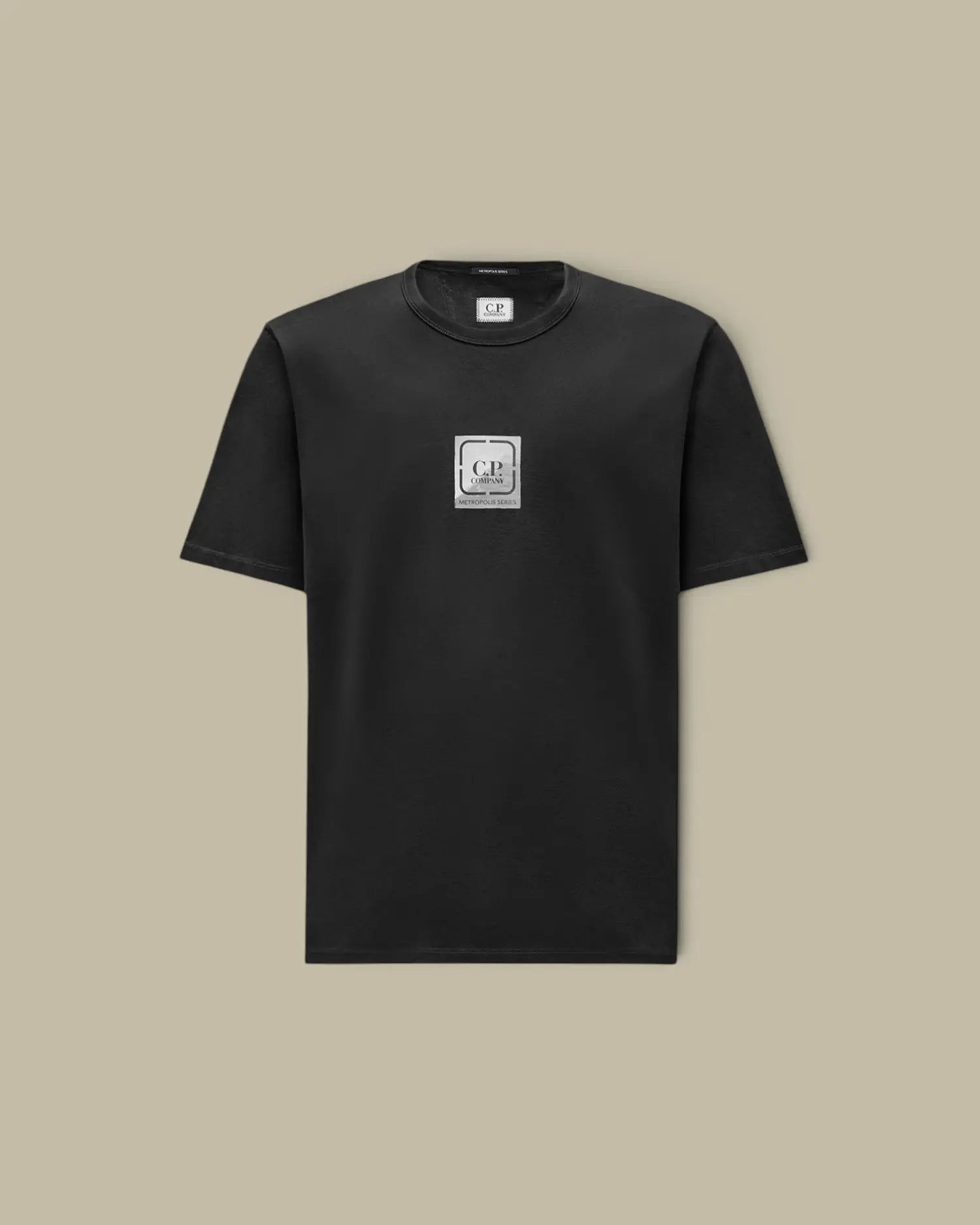 T-Shirt C.P. Company Noir - Metropolis Series C.P. Company Metropolis