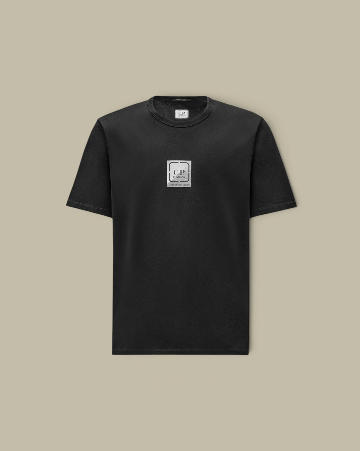 T-Shirt C.P. Company Noir - Metropolis Series