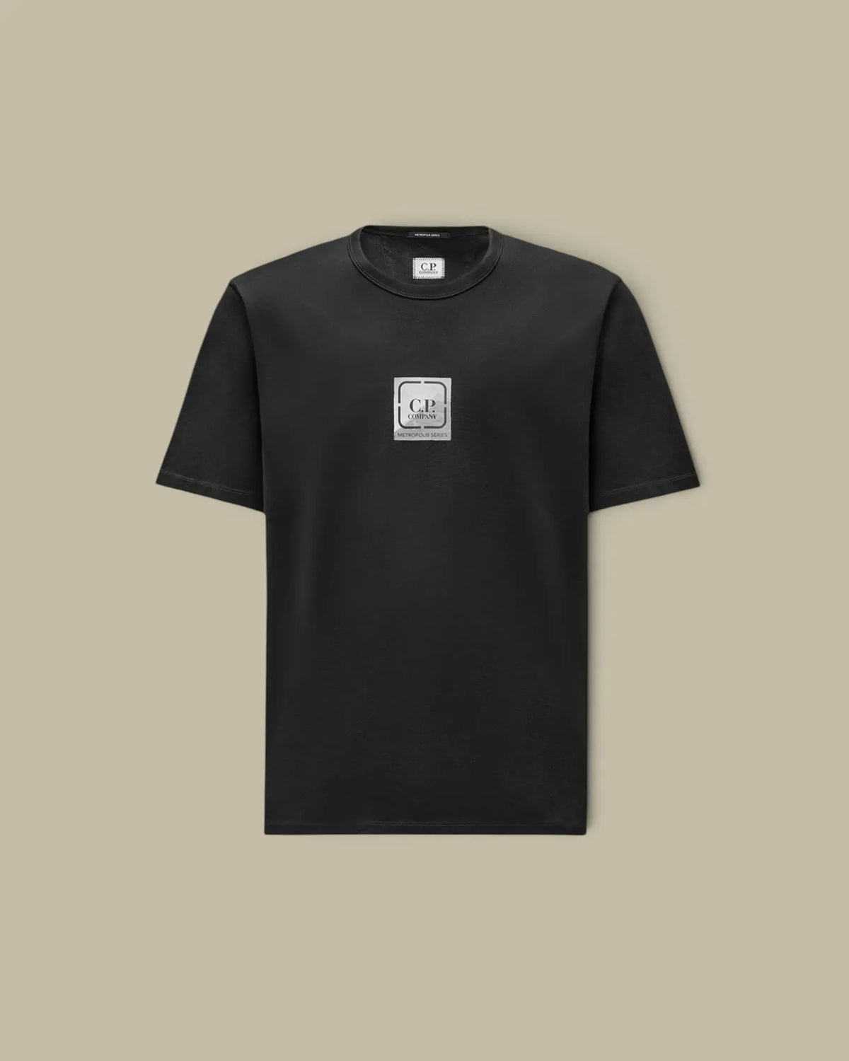 T-Shirt C.P. Company Noir - Metropolis Series C.P. Company Metropolis