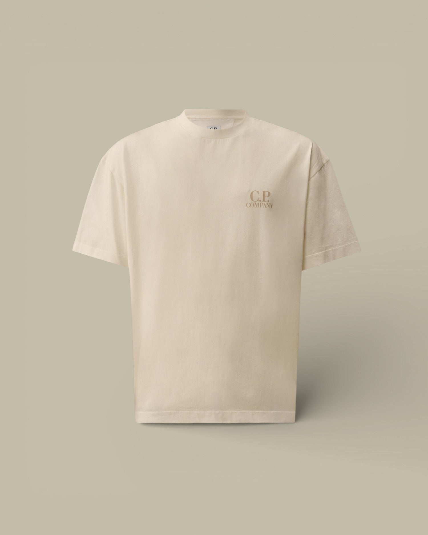 T-shirt C.P. Company Blanc - Printed Graphics - t-shirt