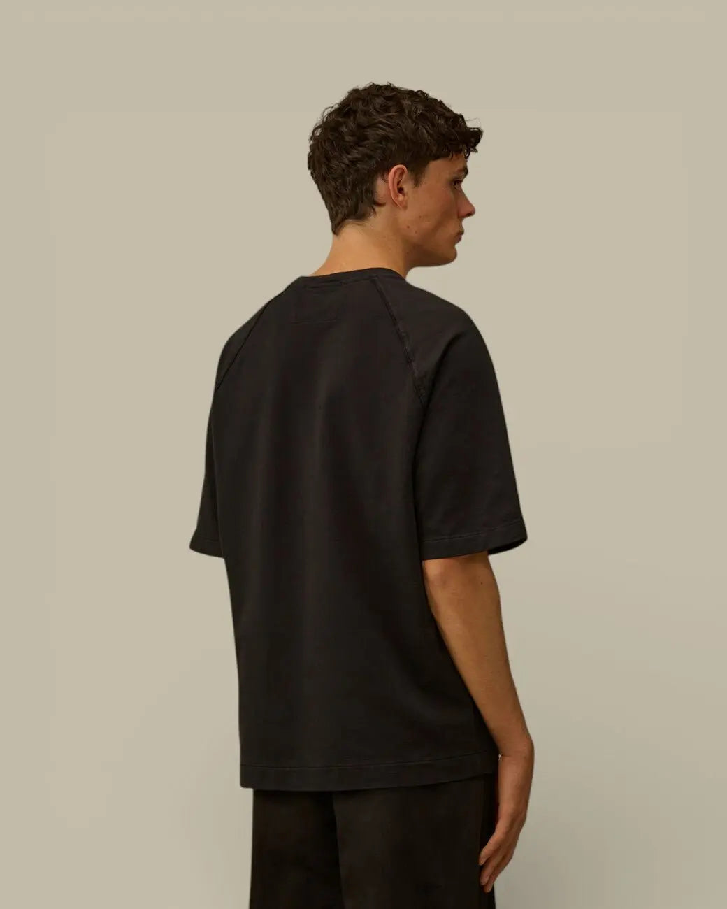 T-shirt C.P. Company Noir - Avec capsule "lens" - t-shirt