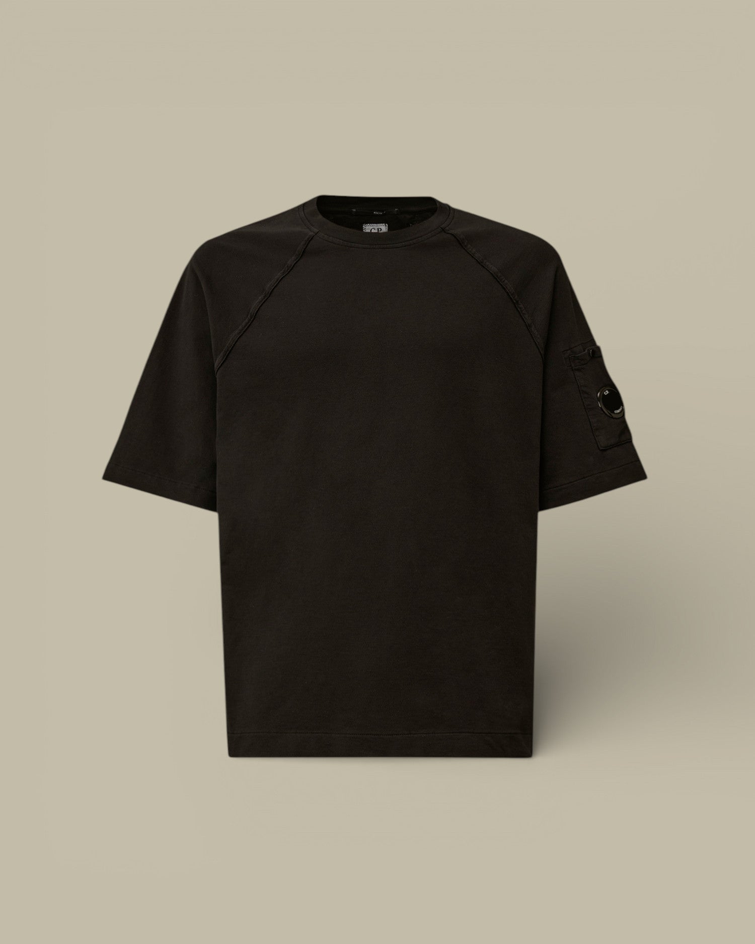 T-shirt C.P. Company Noir - Avec capsule "lens" - t-shirt