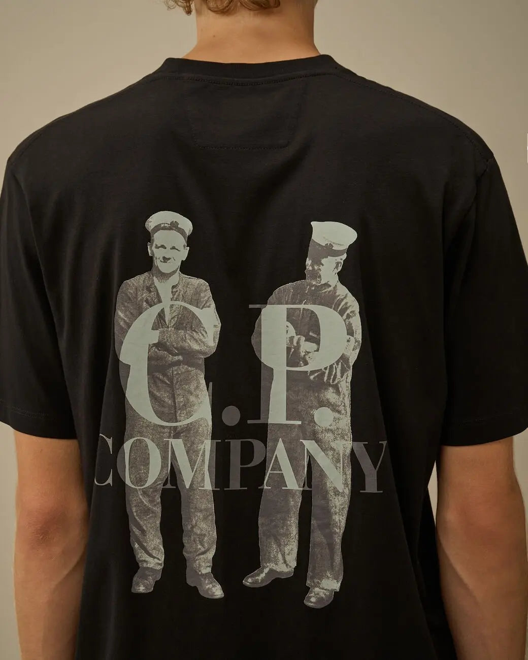 T shirt C.P. Company Noir - British Sailor - t shirt