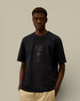 T-Shirt C.P. Company Noir - Mercerized Jersey 30.2 - t shirt