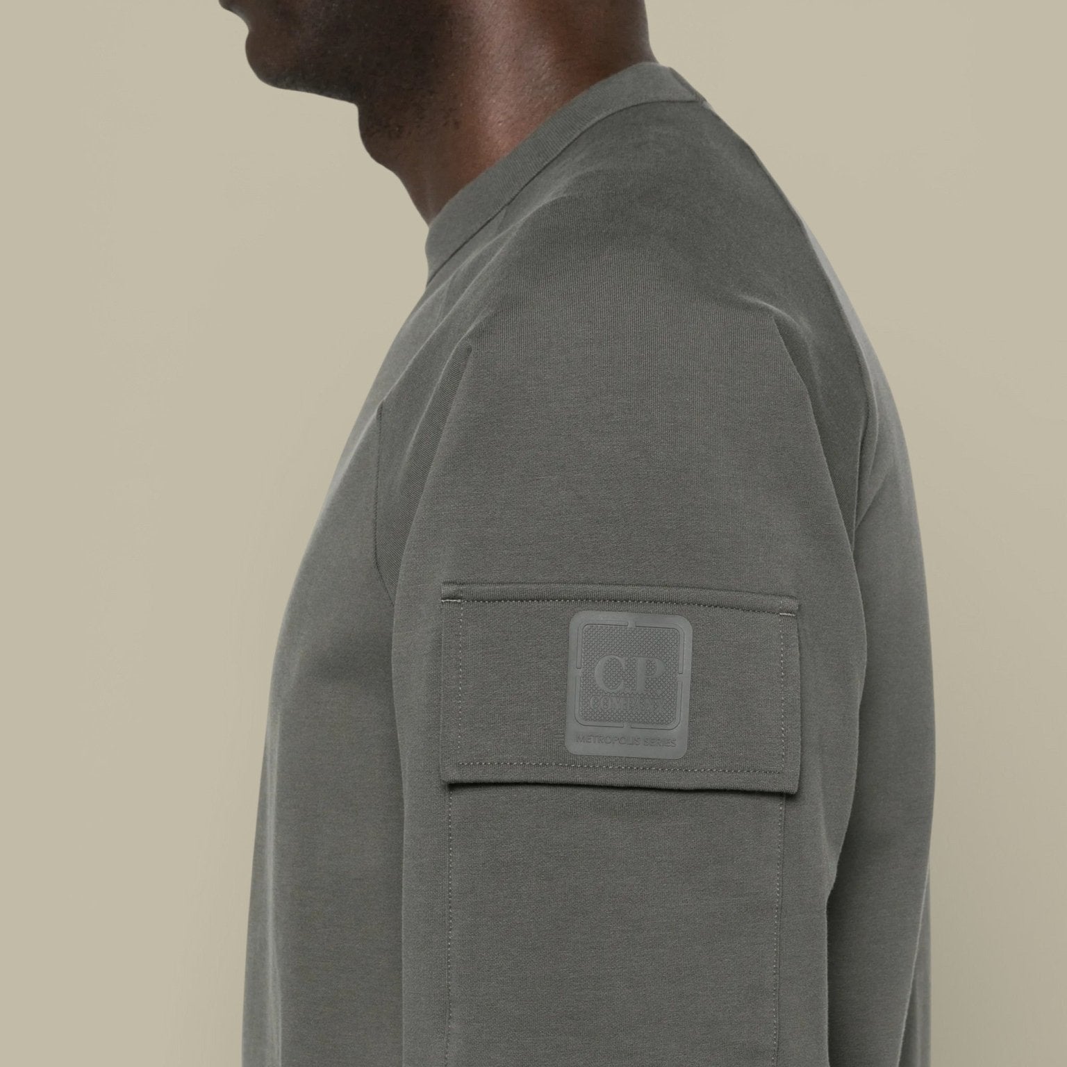 T-Shirt épais C.P. Company Gris - Metropolis - t shirt