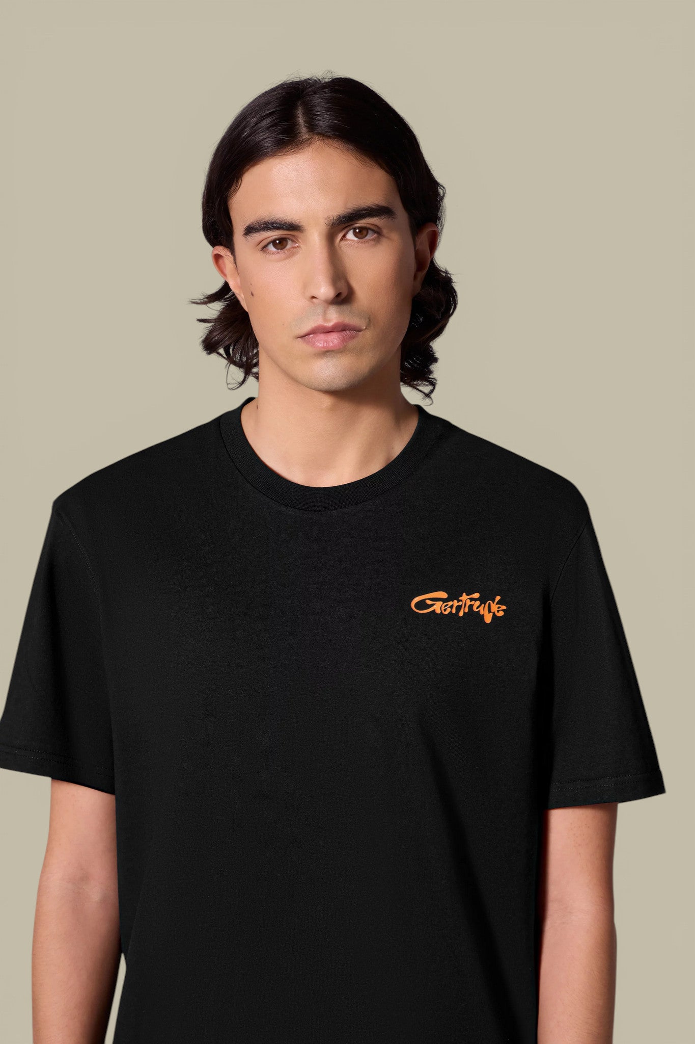 T-Shirt Gertrude Noir - Leonce Daisy Gertrude