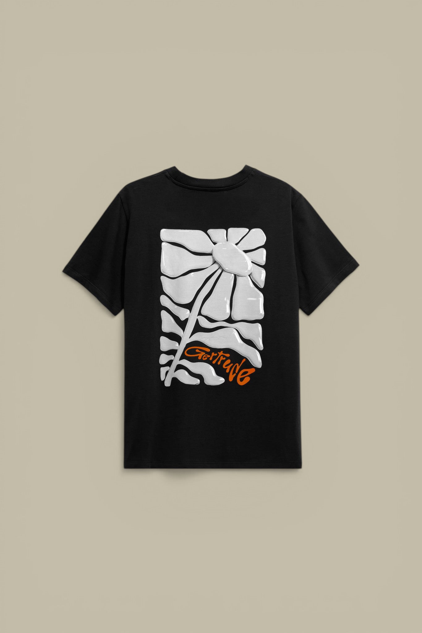 T-Shirt Gertrude Noir - Leonce Daisy Gertrude